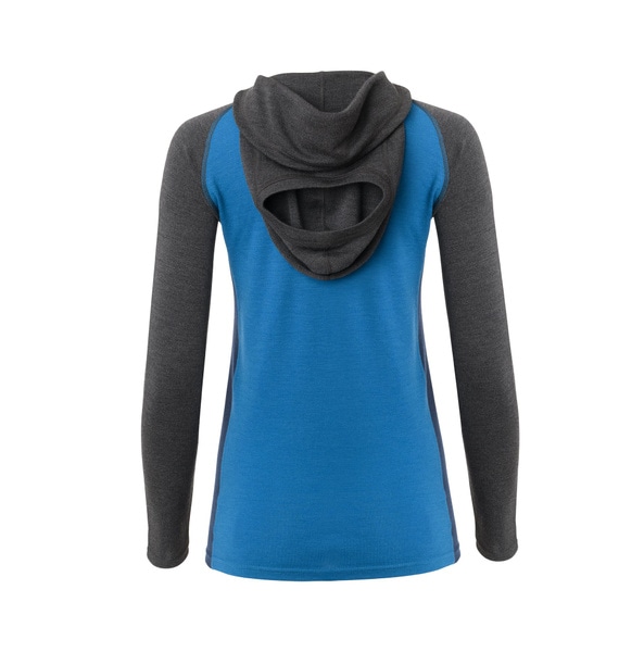 WarmWool hoodsweater V2 W's Marengo / Corsair / Navy Blazer, view: 1