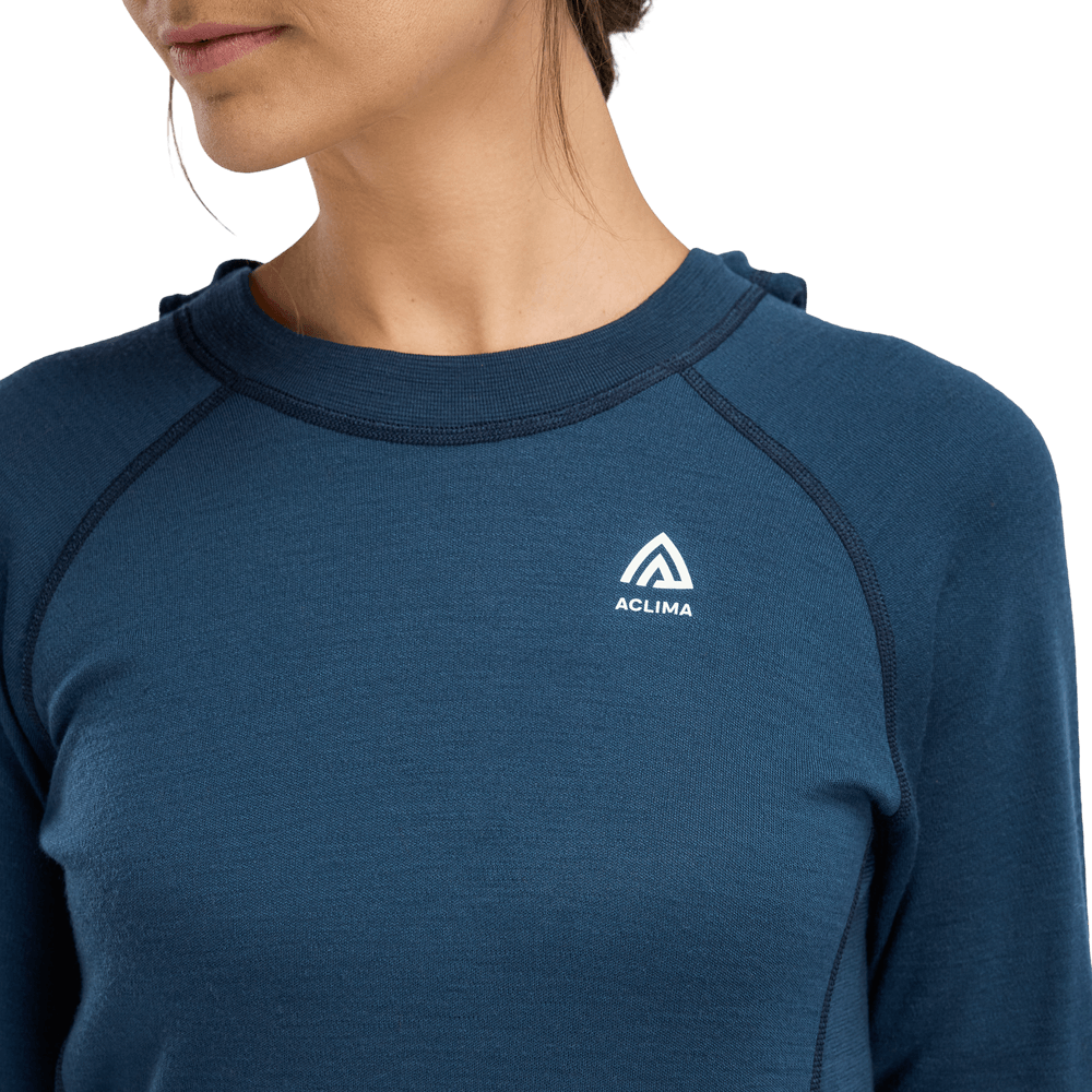 WarmWool Hoodsweater W's Midnight Navy, view: 5