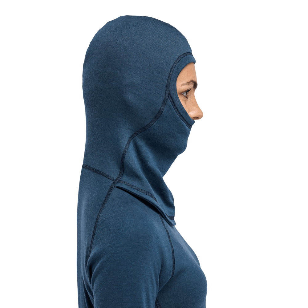 WarmWool Hoodsweater W's Midnight Navy, view: 4