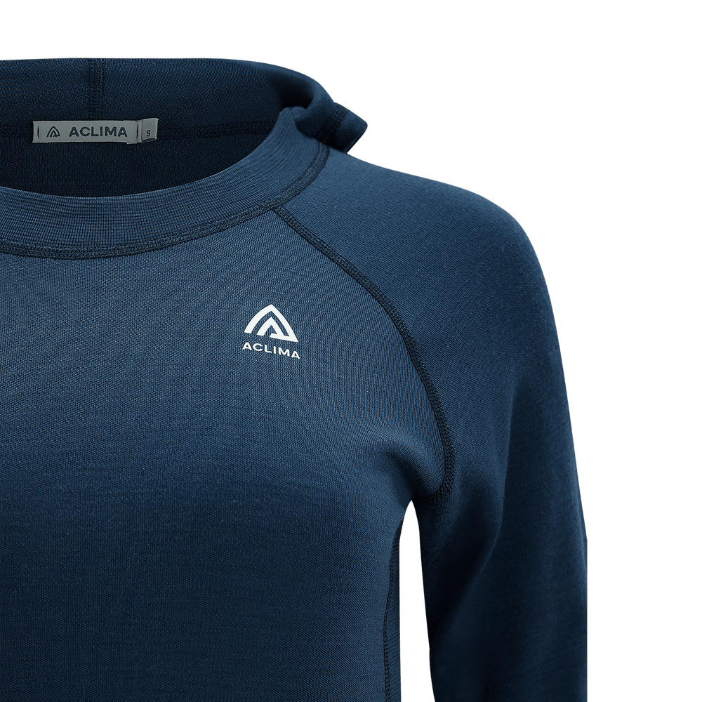 WarmWool Hoodsweater W's Midnight Navy, view: 10