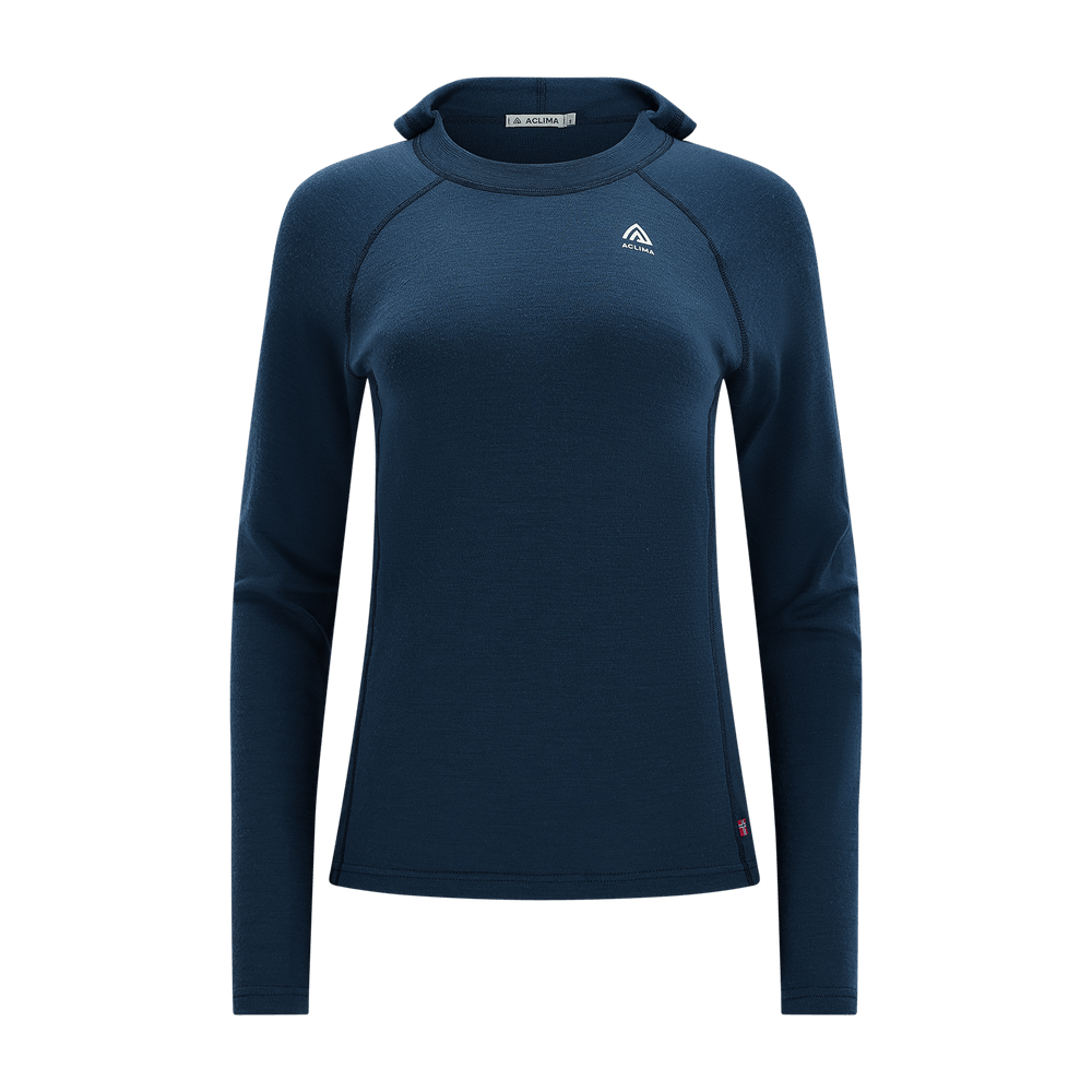 WarmWool Hoodsweater W's Midnight Navy, view: 7