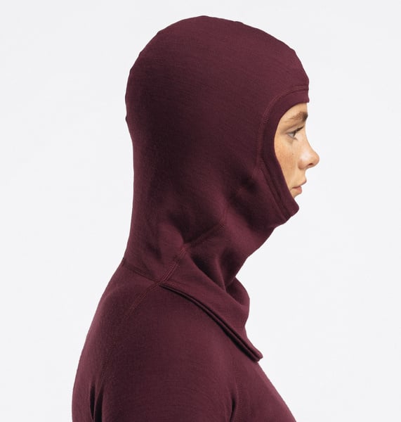 WarmWool Hoodsweater W's Fig, view: 4
