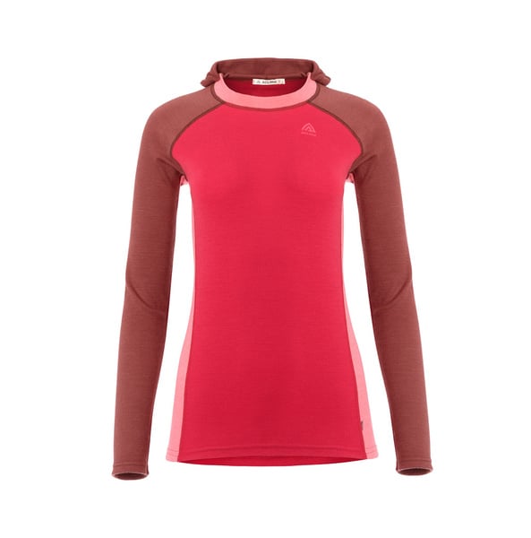 WarmWool Hoodsweater W's Spiced Apple/Jester Red/Spiced Coral, view: 0