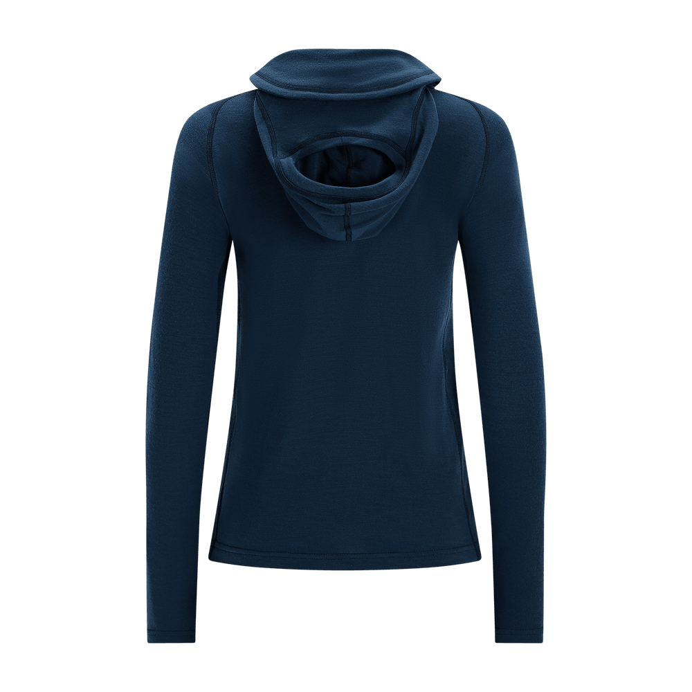 WarmWool Hoodsweater W's Midnight Navy, view: 8