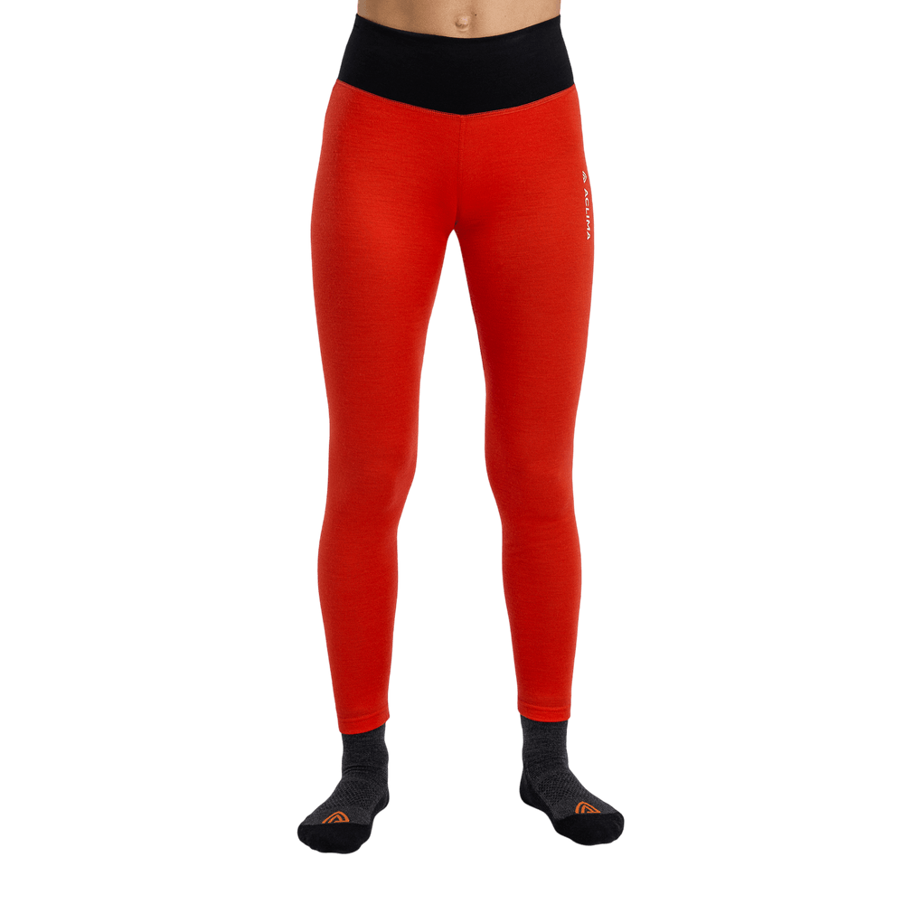 WarmWool Longs High Waist W's Poinciana, view: 1