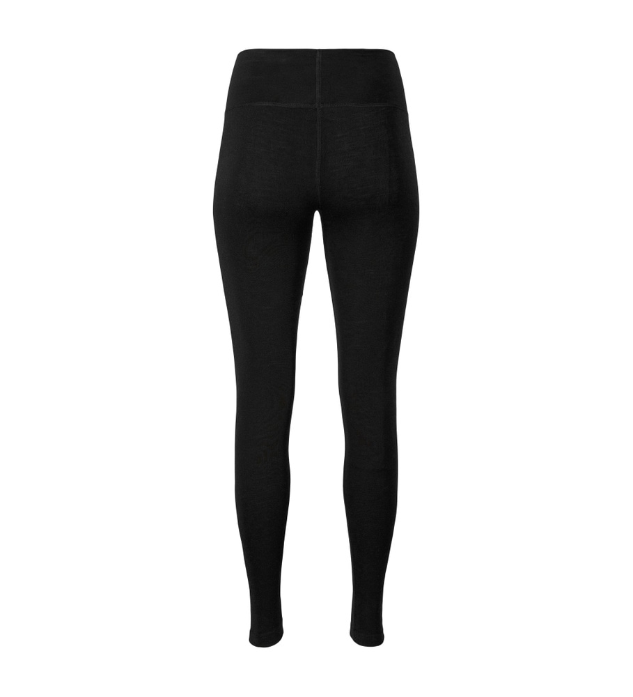 WarmWool Longs high waist W's Jet Black, view: 4