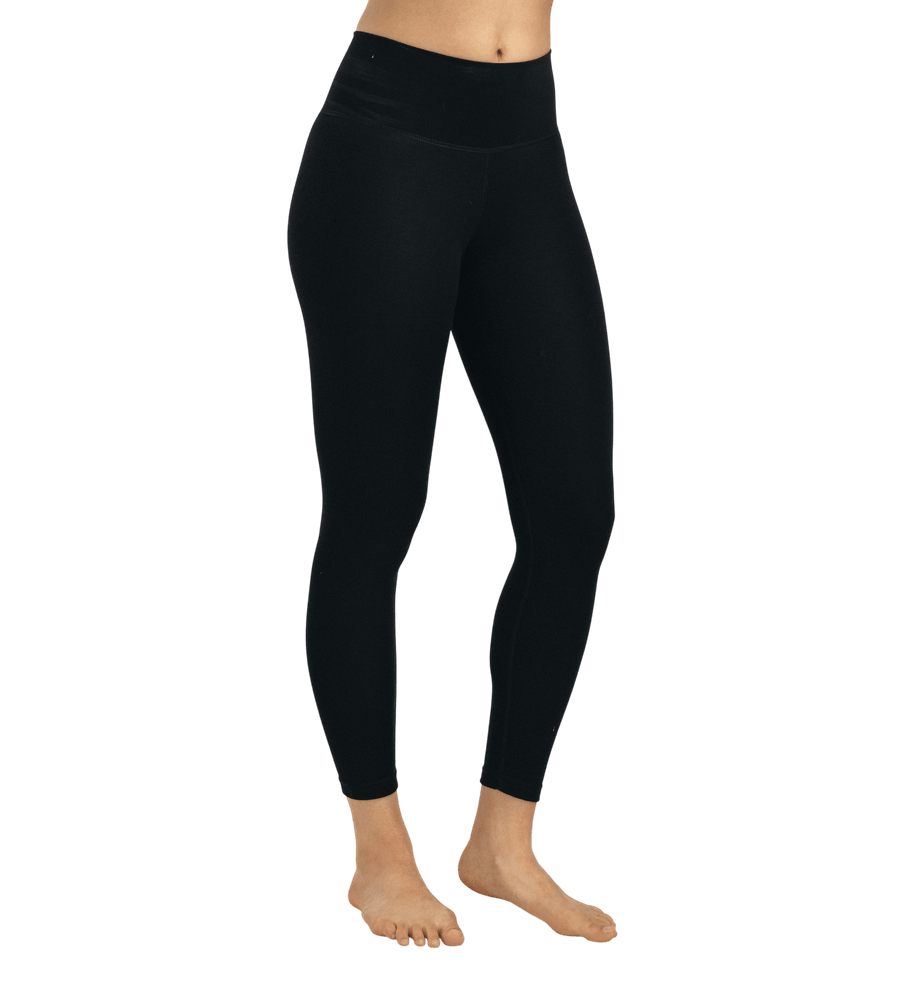 WarmWool Longs high waist W's Jet Black, view: 2