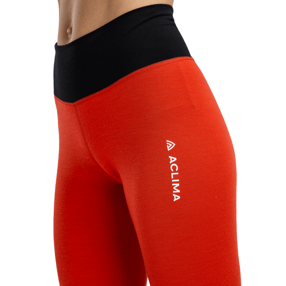 WarmWool Longs High Waist W's Poinciana, view: 2