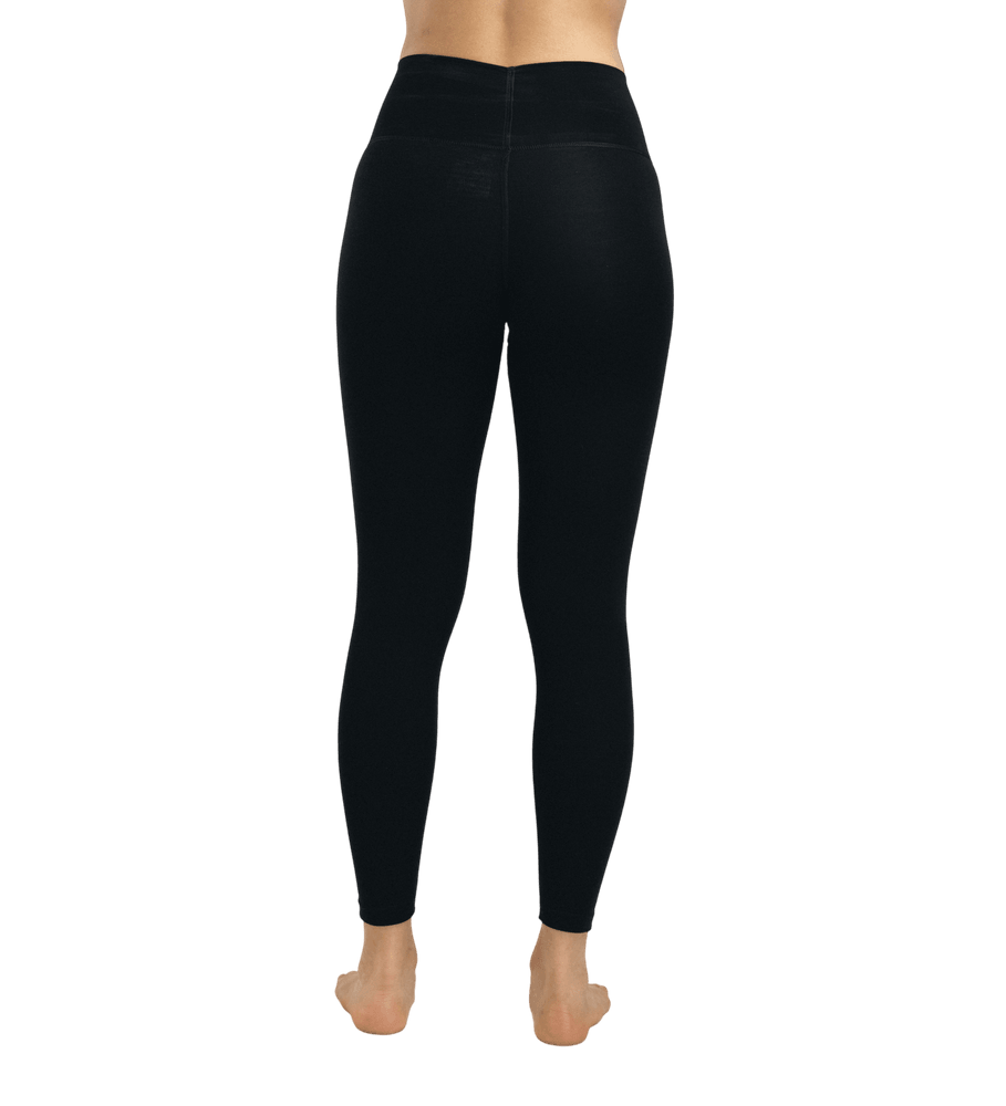 WarmWool Longs high waist W's Jet Black, view: 1