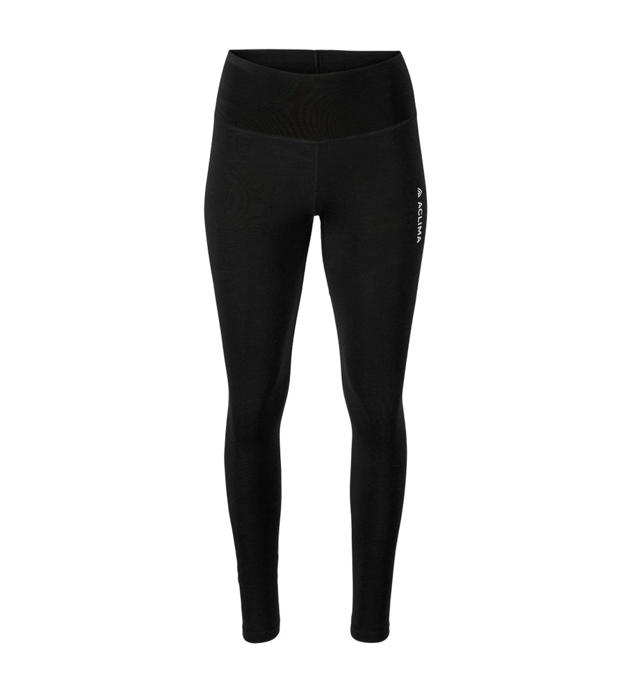 WarmWool Longs high waist W's Jet Black, view: 3