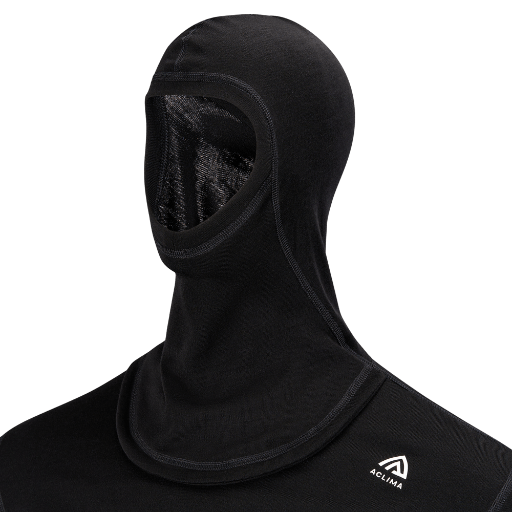WarmWool Hoodsweater M's Jet Black, view: 8