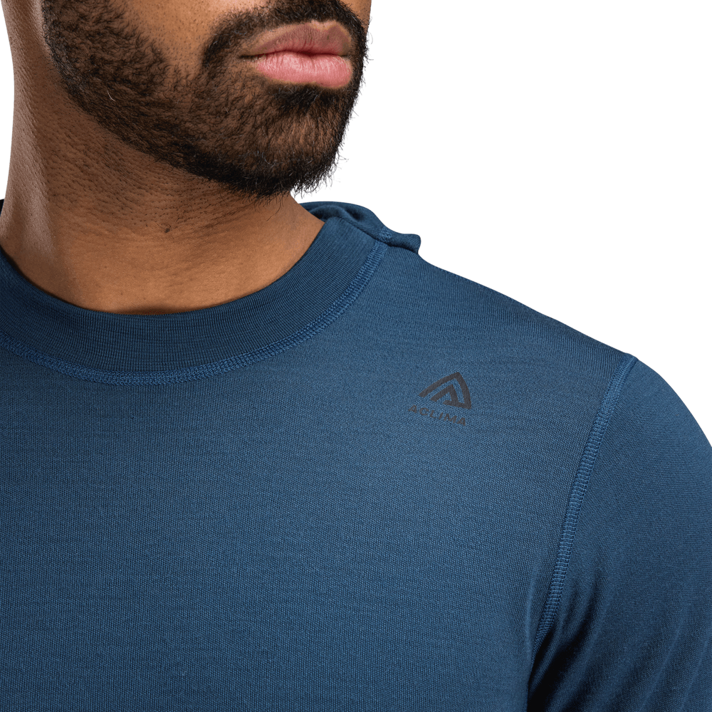 WarmWool Hoodsweater V2 M's Midnight Navy, view: 2