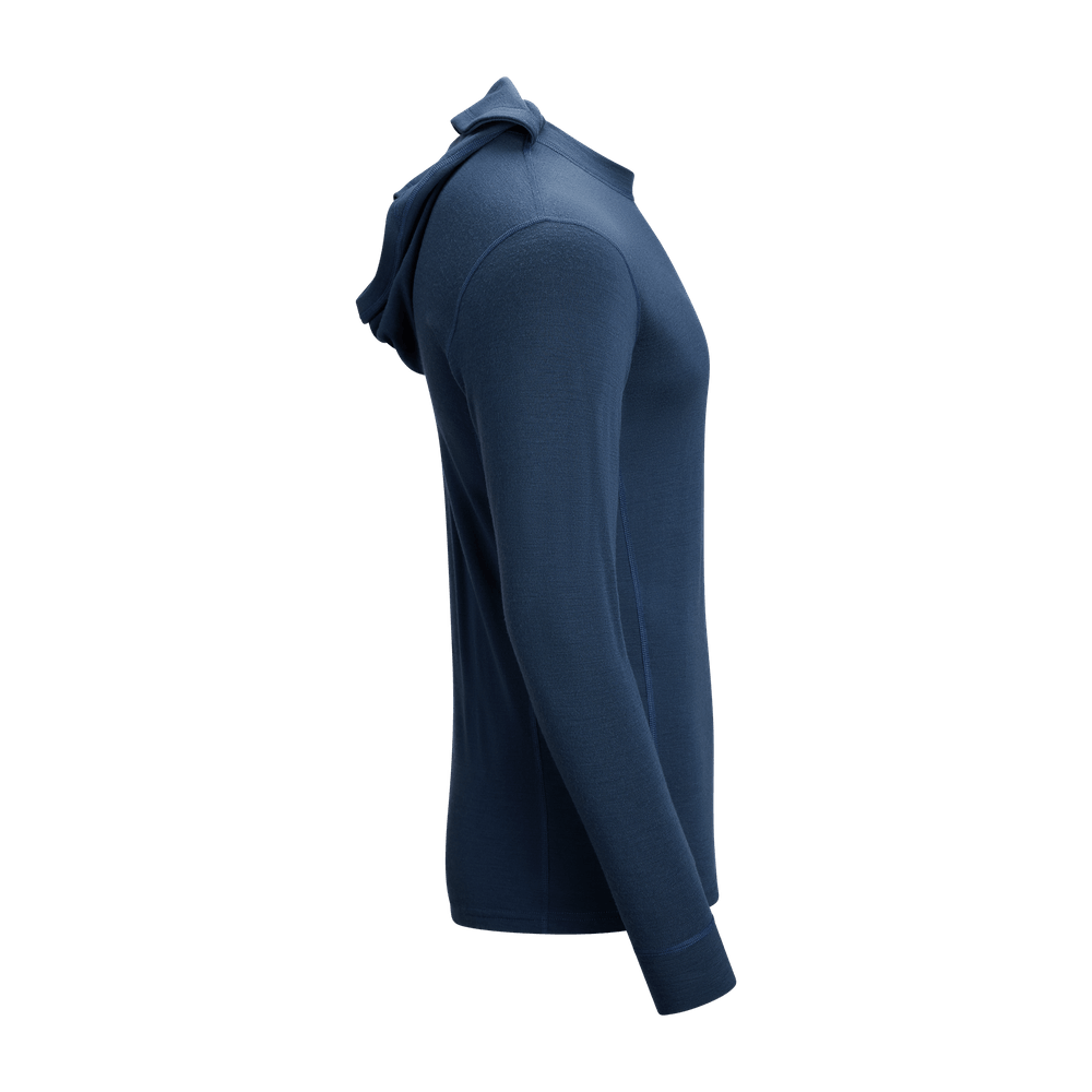 WarmWool Hoodsweater M's Midnight Navy, view: 8