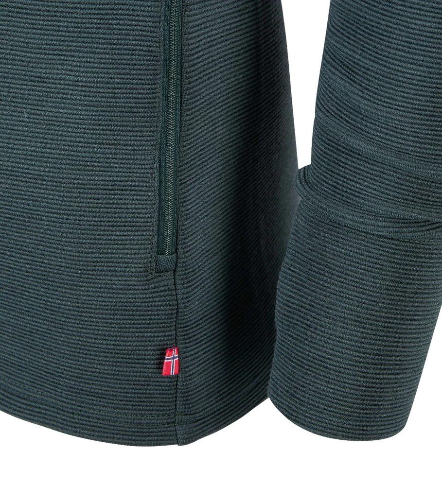 StreamWool Hoodie M's Green Gables, view: 2