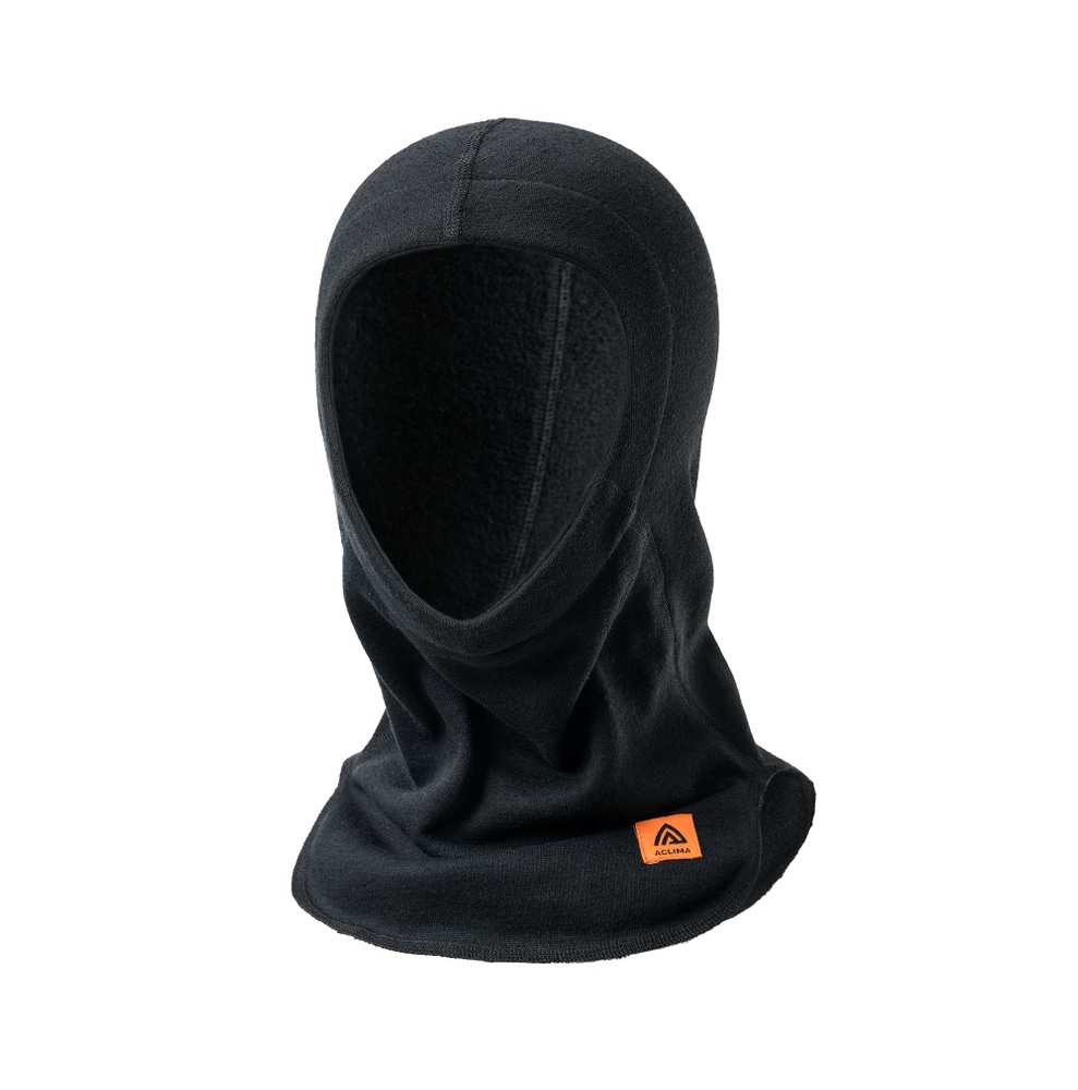 WoolTerry Balaclava Jet Black, view: 0