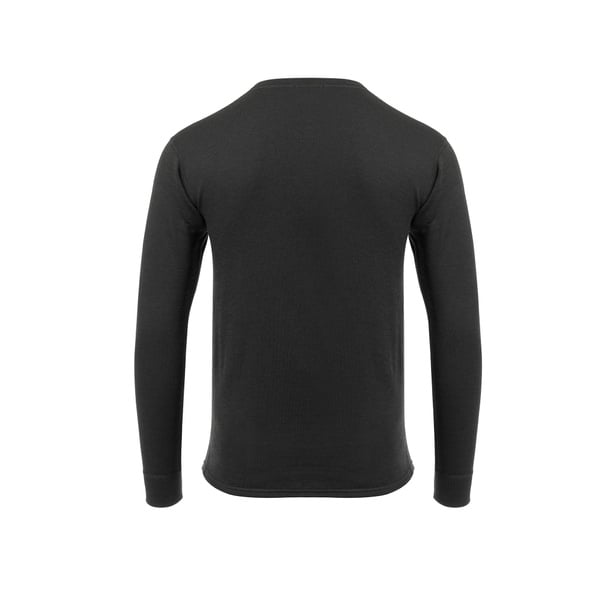 WoolTerry Crew neck M's Jet Black, view: 1
