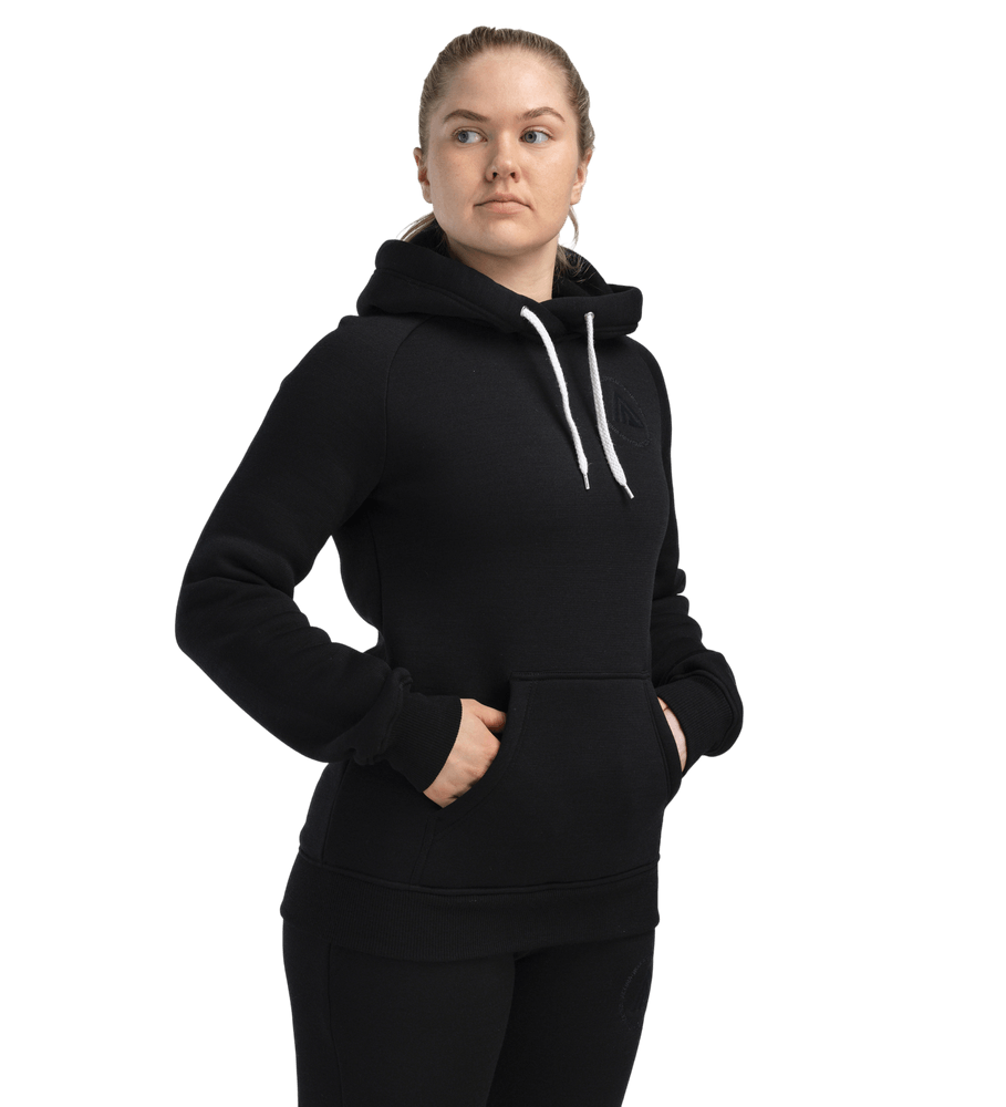 FleeceWool V2 Hoodie W's Jet Black, view: 1