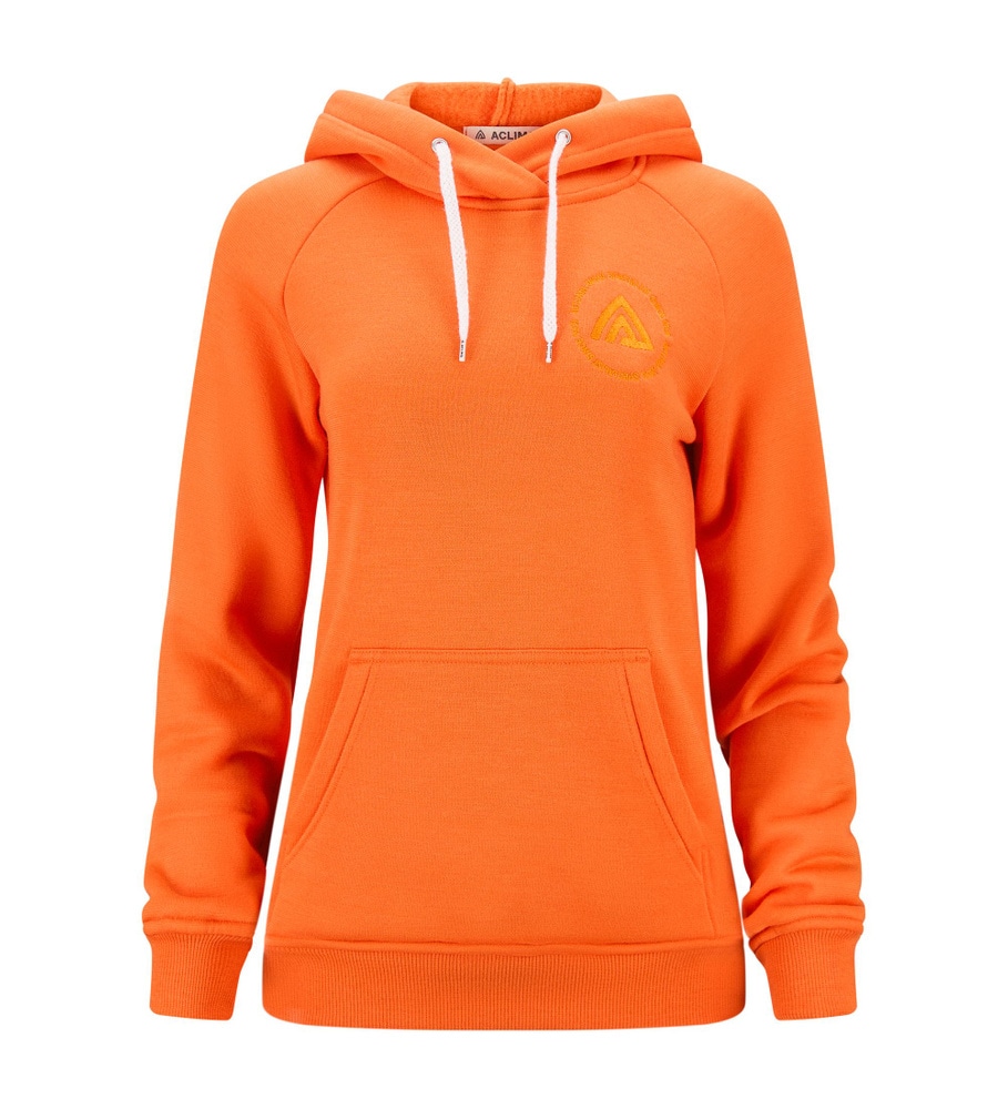 FleeceWool V2 Hoodie W's Orange Tiger, view: 3