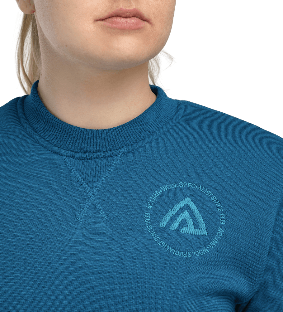 FleeceWool V2 Crewneck W's Corsair, view: 2