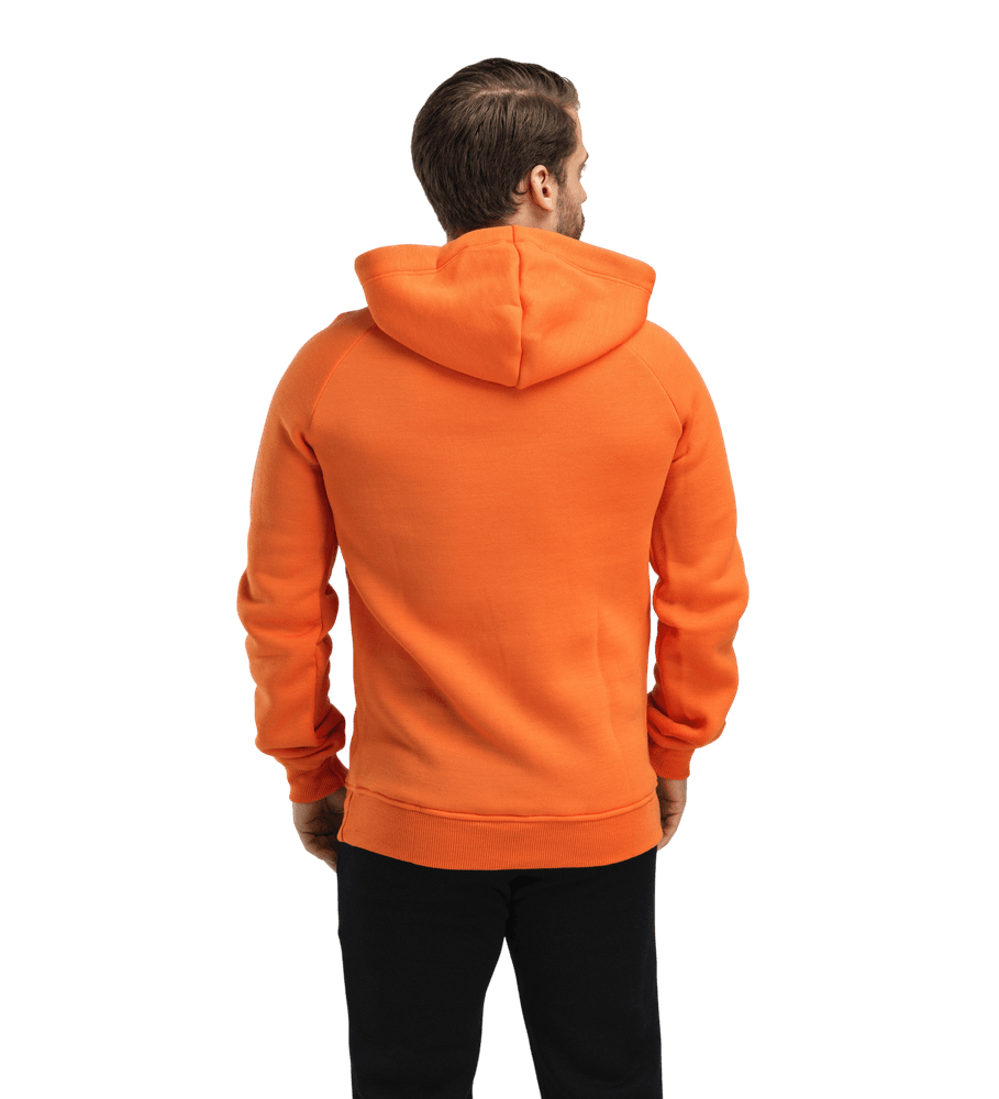 FleeceWool V2 Hoodie M's Orange Tiger, view: 2