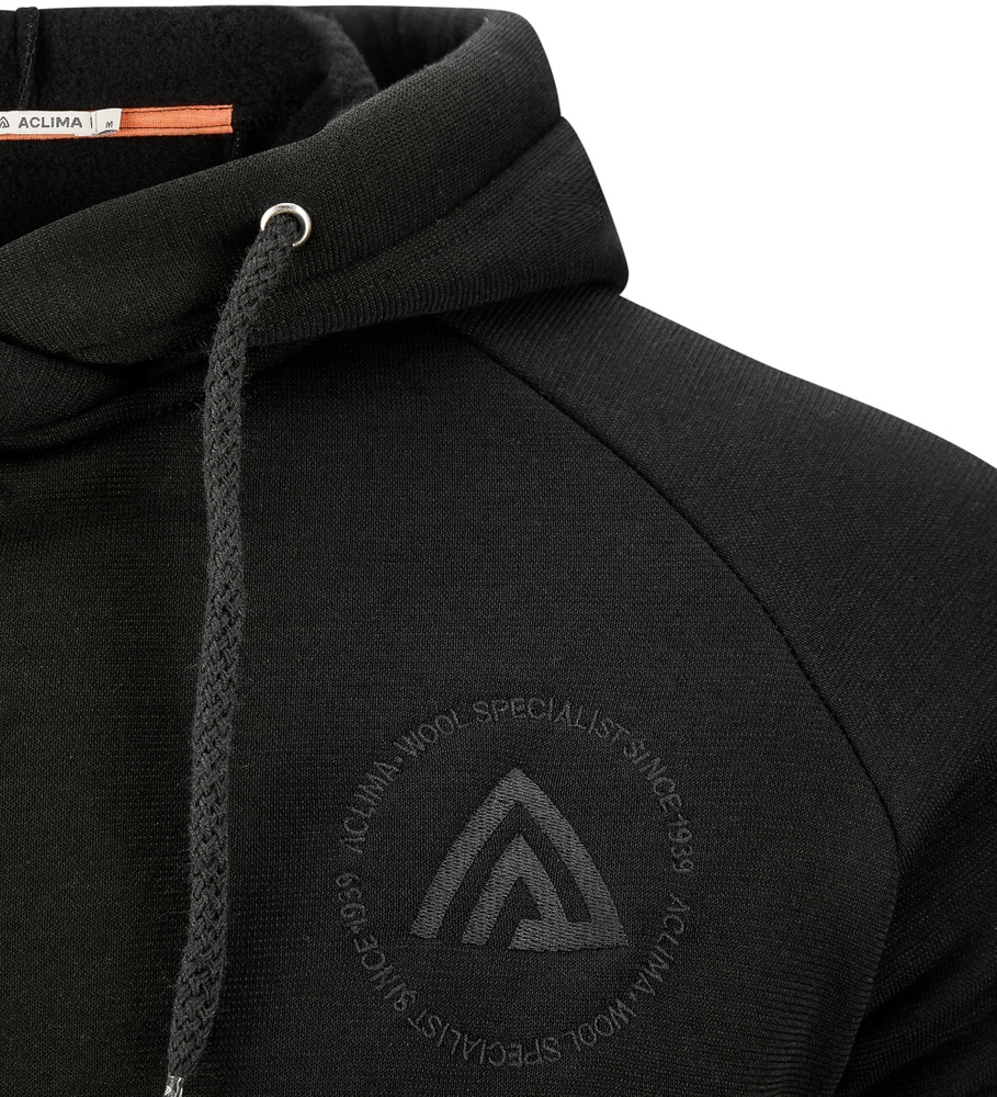 FleeceWool V2 Hoodie M's Jet Black, view: 5