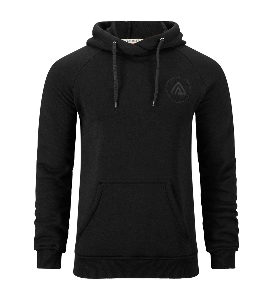 FleeceWool V2 Hoodie M's Jet Black, view: 3