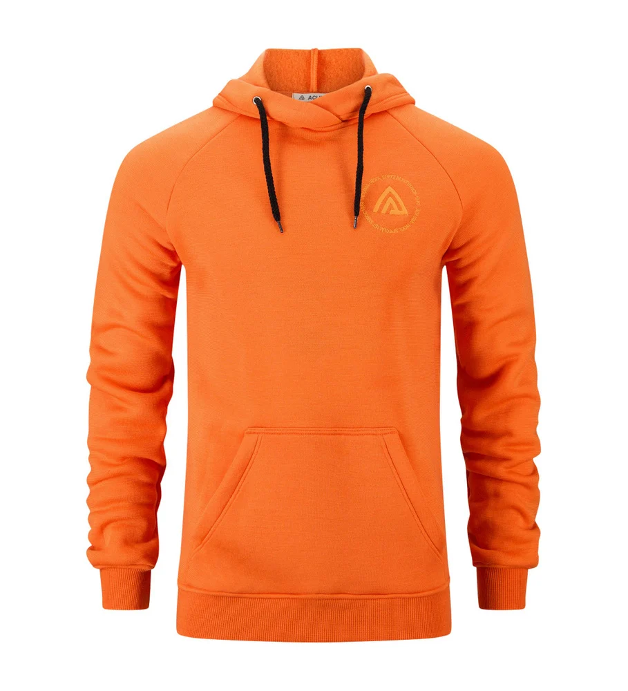 FleeceWool V2 Hoodie M's Orange Tiger, view: 3