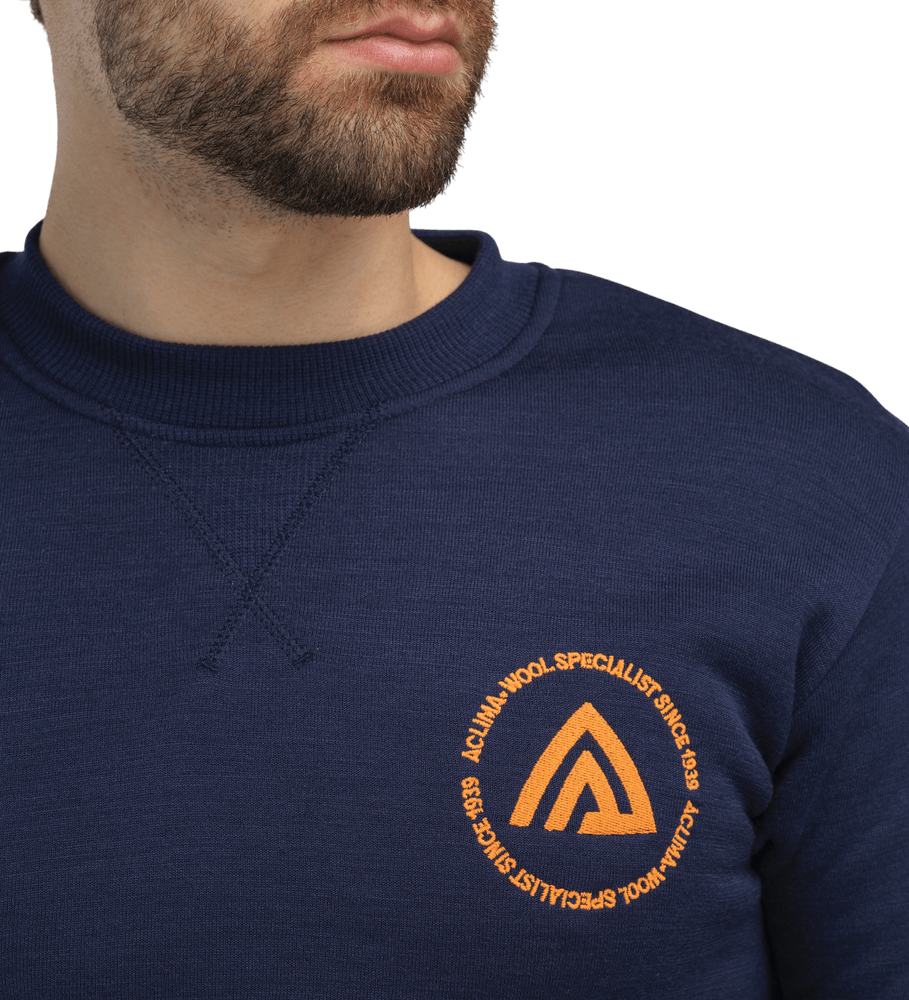 FleeceWool V2 Crewneck M's Navy Blazer, view: 1