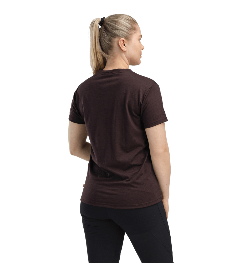 LightWool 180 Classic Tee W's Chocolate Plum, view: 1