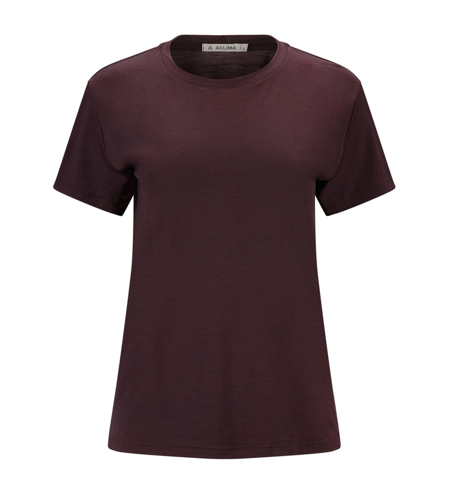 LightWool 180 Classic Tee W's Chocolate Plum, view: 2