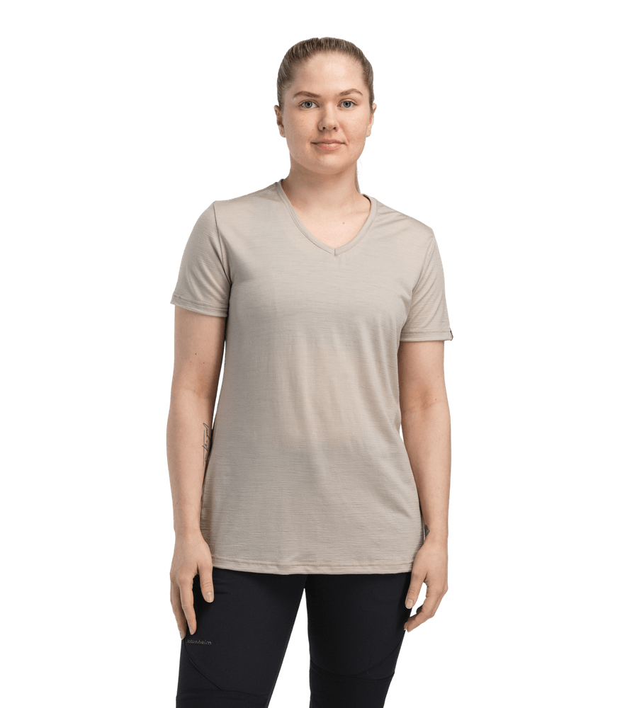 productCard.productImage: LightWool 180 Loose fit Tee W's Simply Taupe