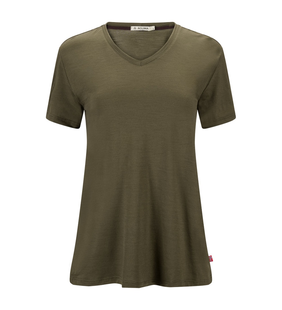 LightWool 180 Loose fit Tee W Tarmac, view: 2