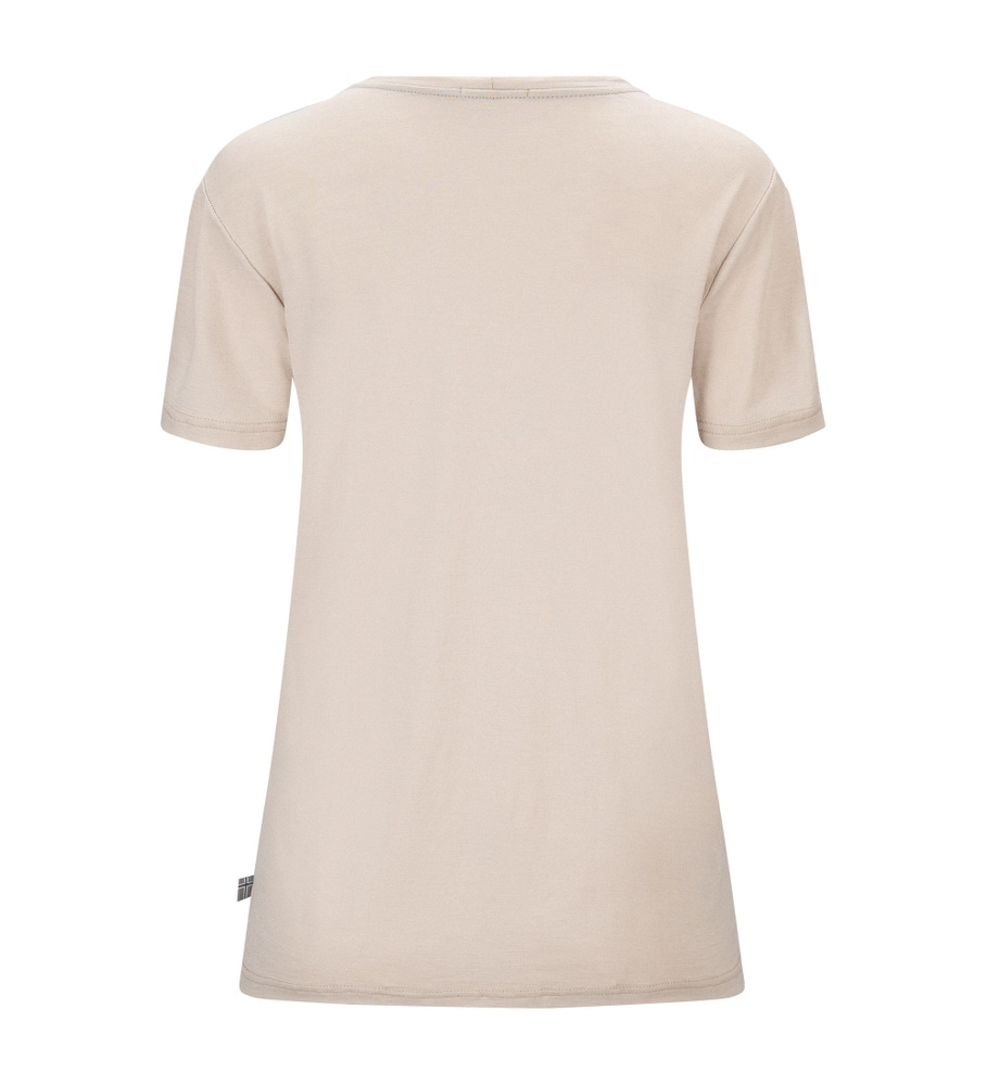 LightWool 180 Loose fit Tee W's Simply Taupe, view: 3