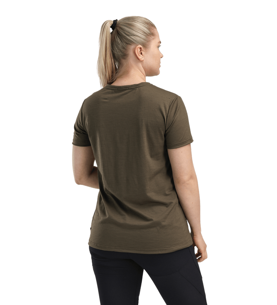 LightWool 180 Loose fit Tee W Tarmac, view: 1