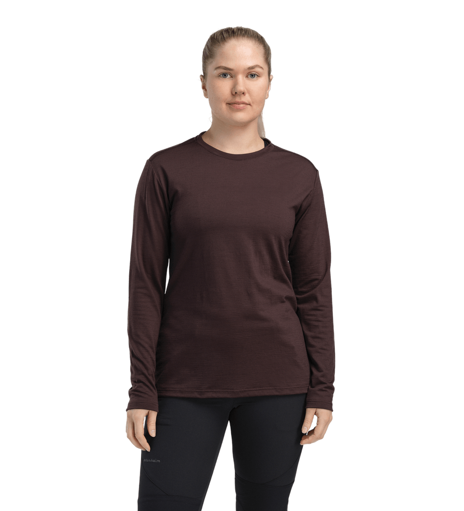 productCard.productImage: LightWool 180 Crewneck W's Chocolate Plum