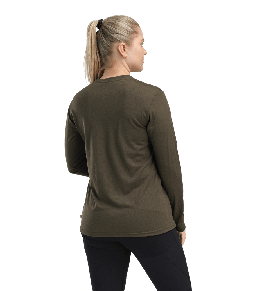 LightWool 180 Crewneck W's Tarmac, view: 1