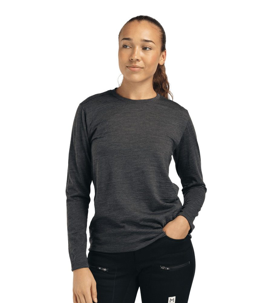 LightWool 180 Crewneck W's Marengo, view: 1