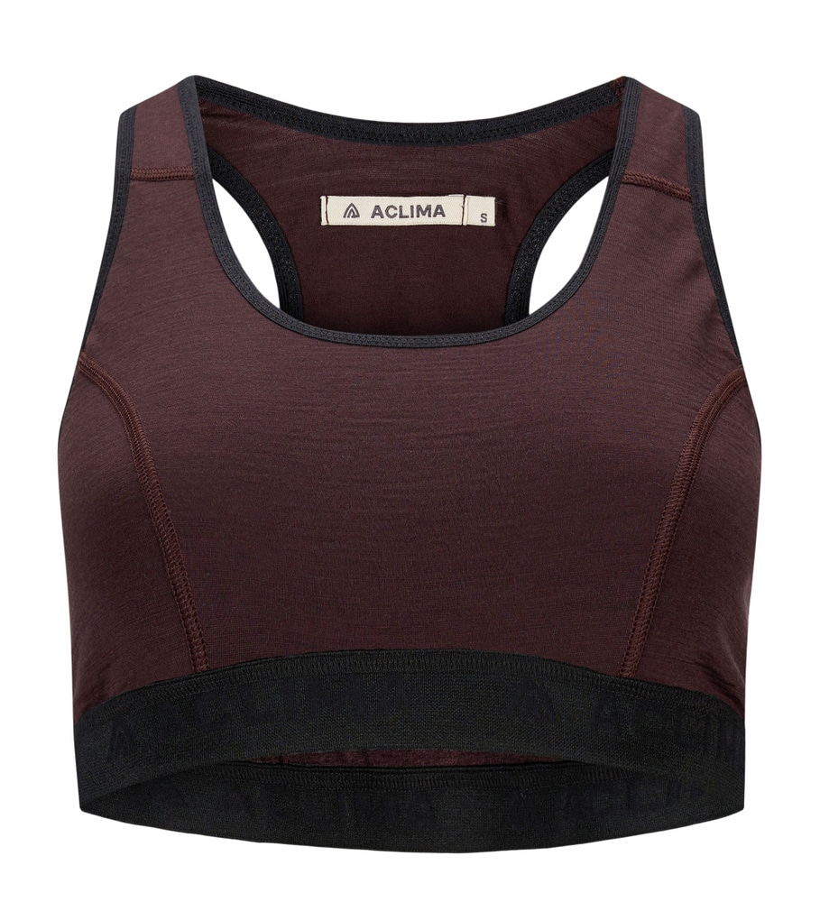 LightWool 180 Sports Top W's Chocolate Plum, view: 2