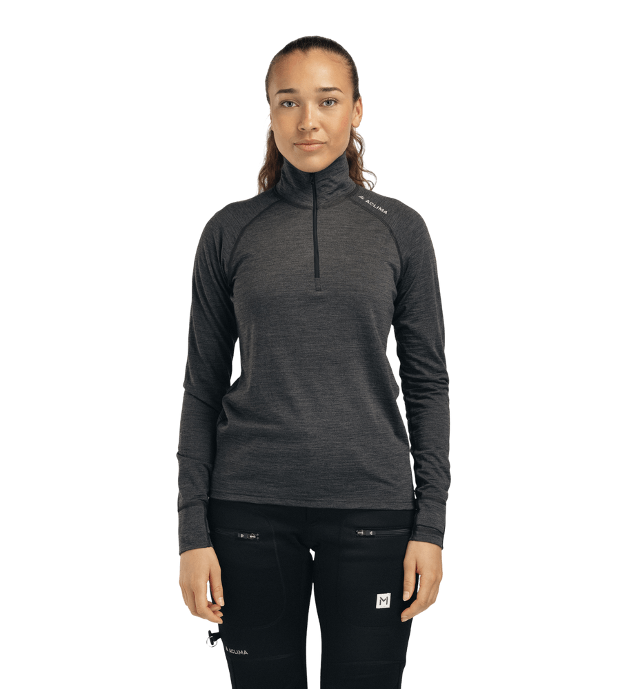productCard.productImage: LightWool 180 Polo w/ zip W's Marengo