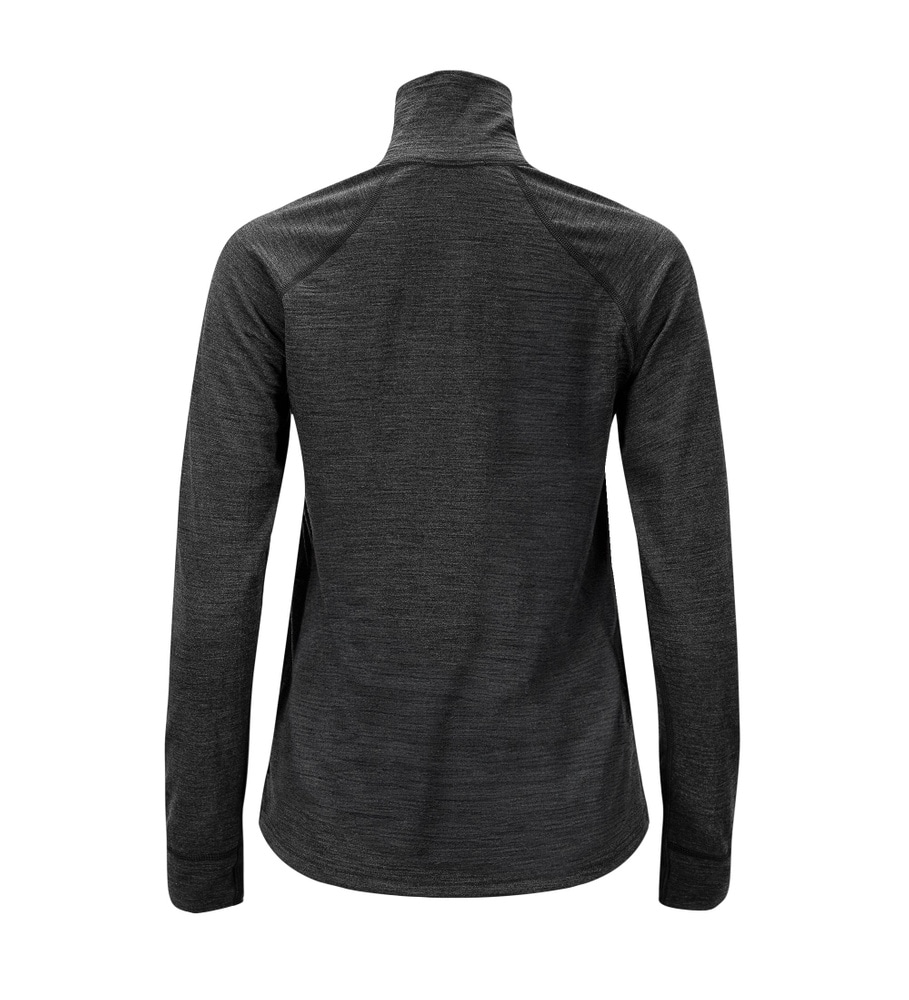 LightWool 180 Polo w/ zip W's Marengo, view: 4