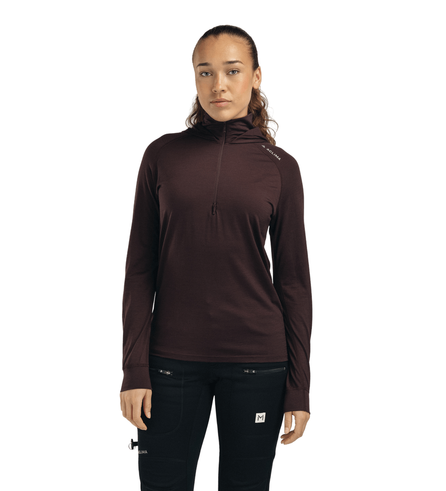 productCard.productImage: LightWool 180 Hoodie W's Chocolate Plum