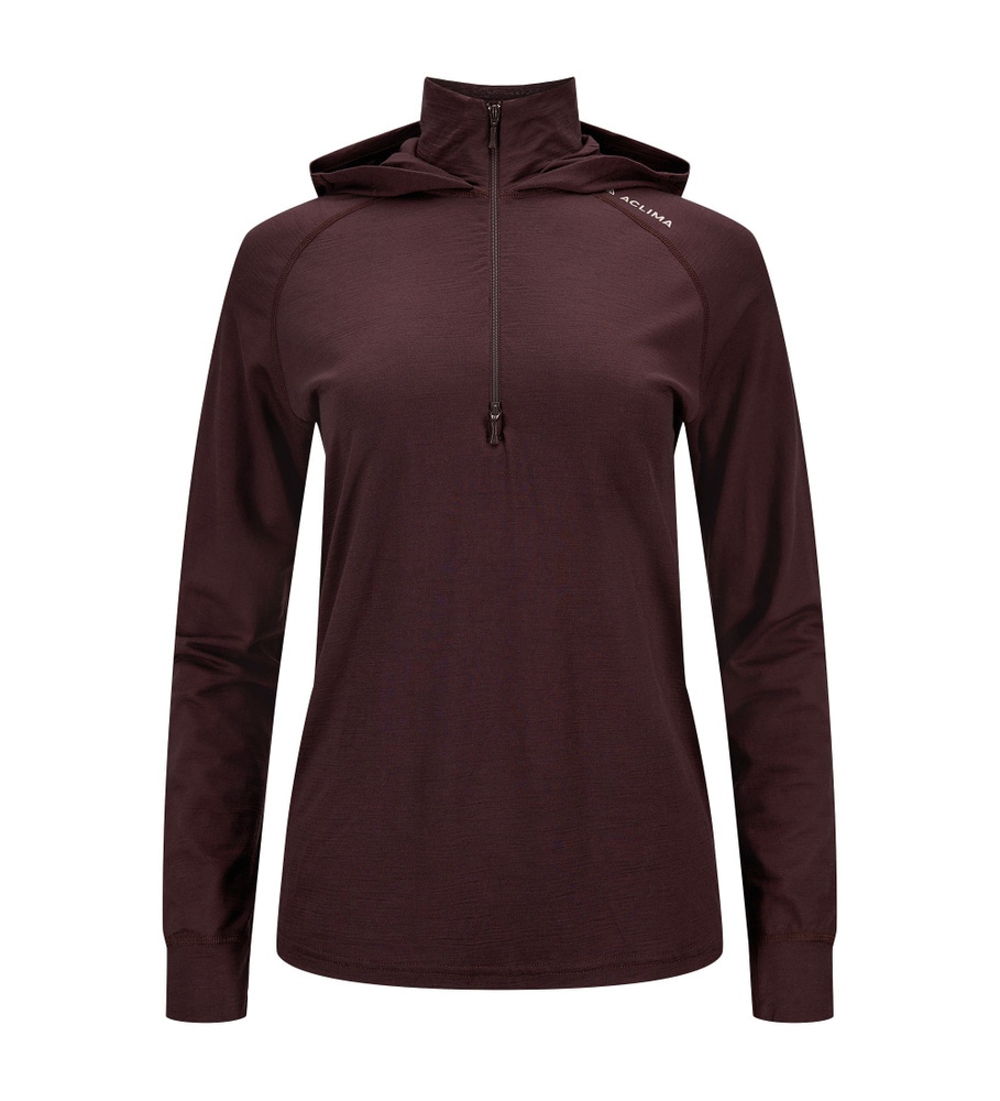 LightWool 180 Hoodie W's Chocolate Plum, view: 3
