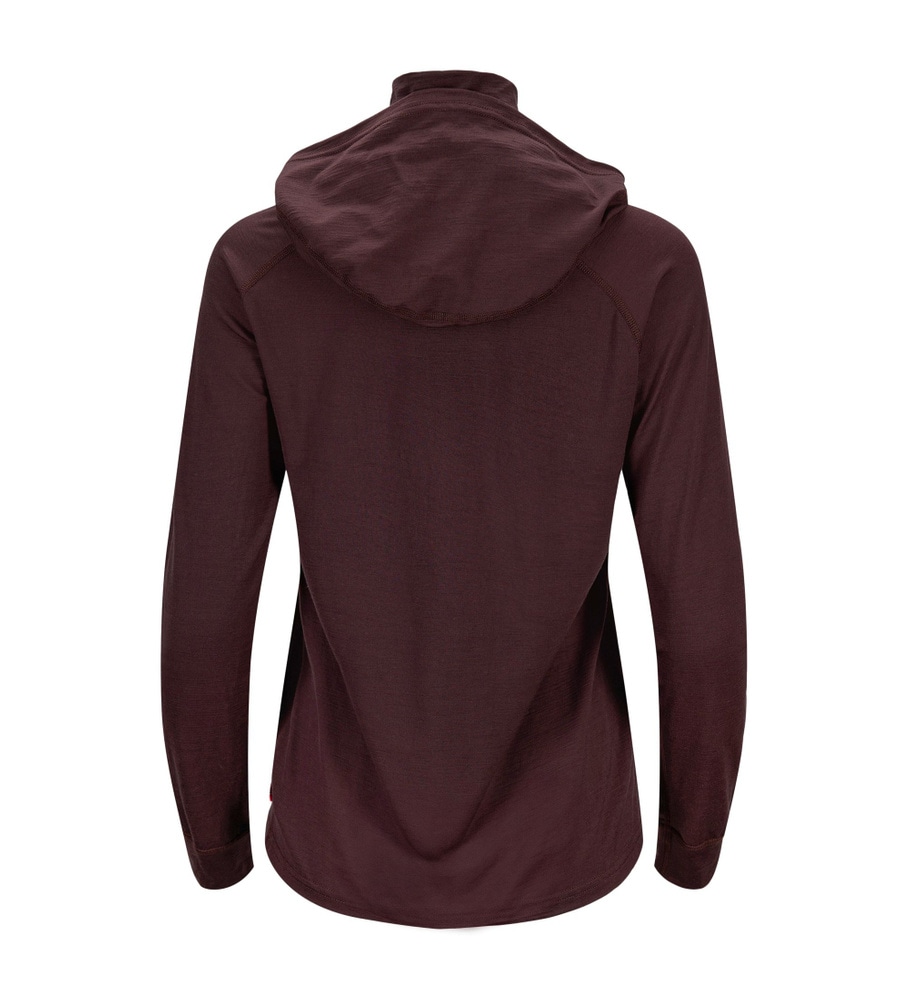 LightWool 180 Hoodie W's Chocolate Plum, view: 4
