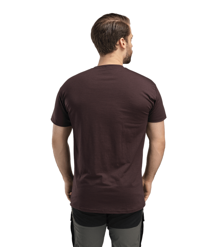 LightWool 180 Classic Tee M's Chocolate Plum, view: 1
