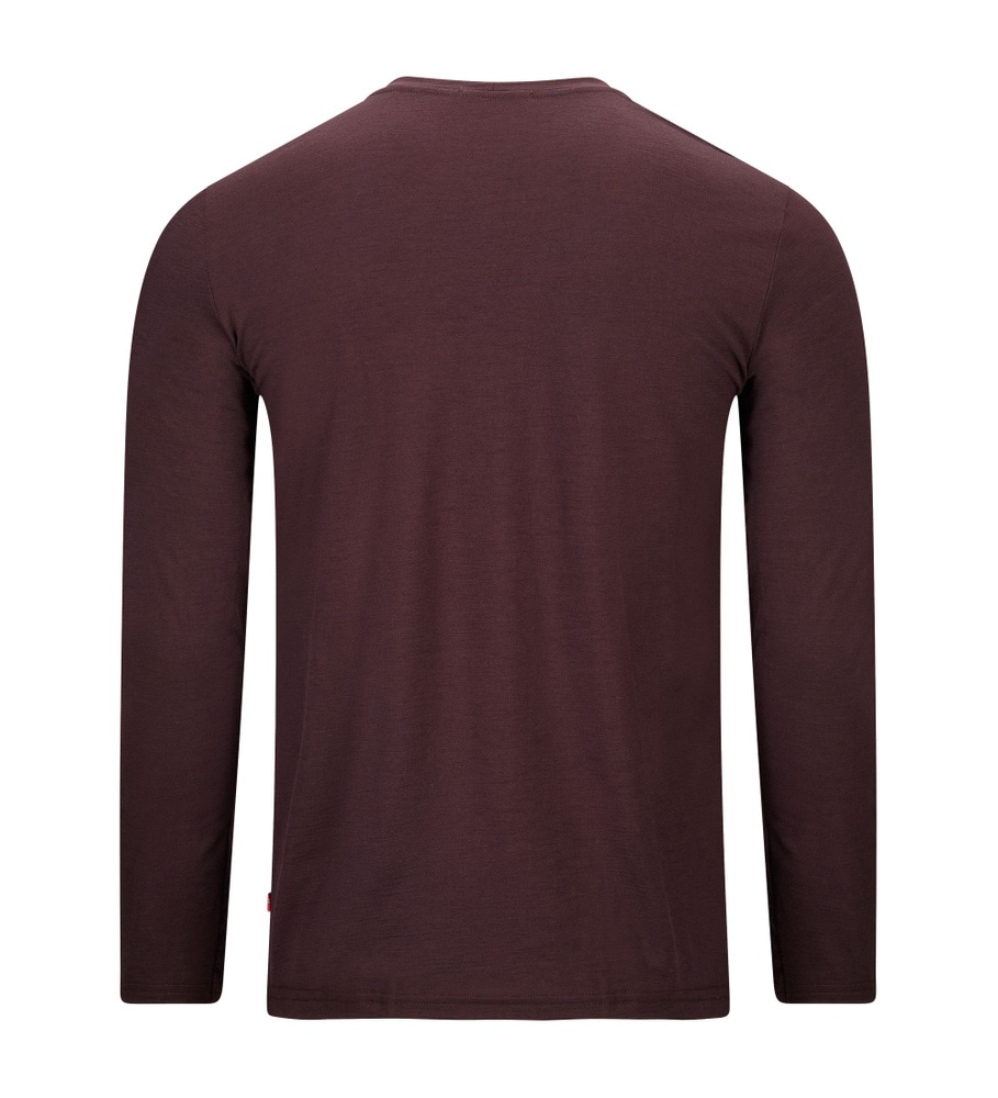 LightWool 180 Crewneck M's Chocolate Plum, view: 3