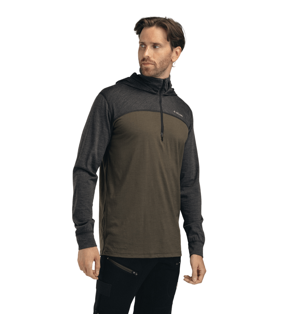 LightWool 180 Hoodie M's Tarmac/Marengo, view: 1