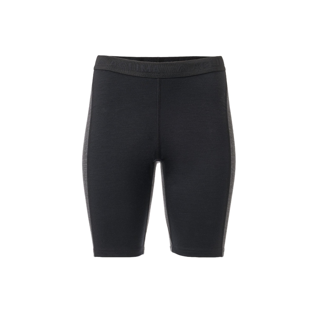 WarmWool Shorts Long w/windWool W's V2 Jet Black/Marengo, view: 3