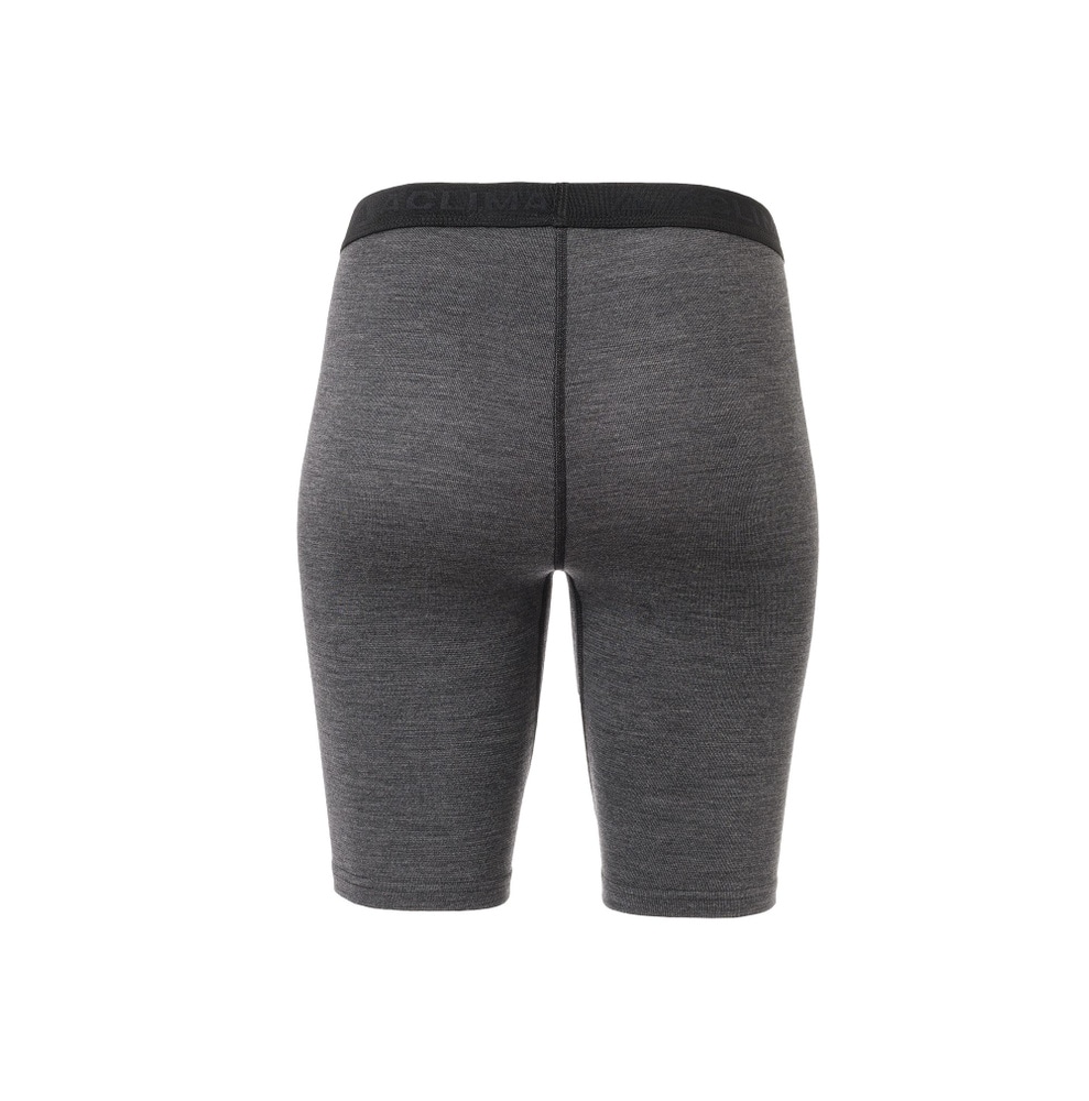 WarmWool Shorts Long w/windWool W's V2 Jet Black/Marengo, view: 4