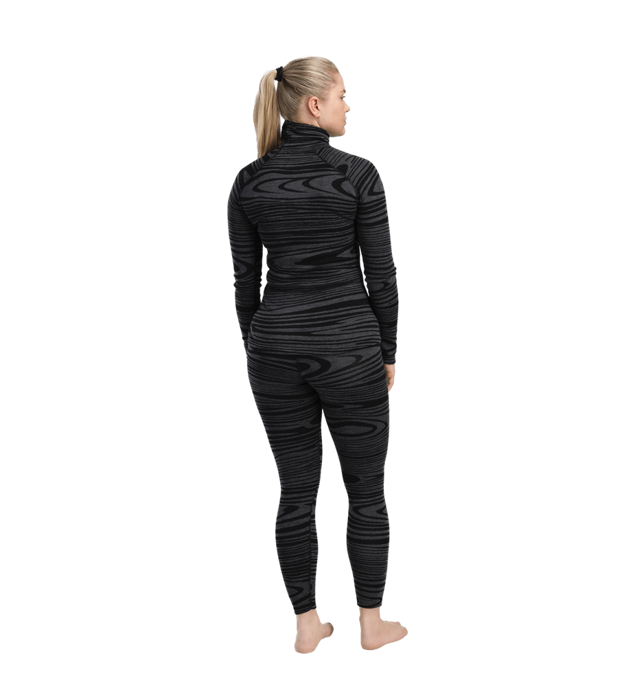 WarmWool Roll Neck W's Black Motion, view: 2
