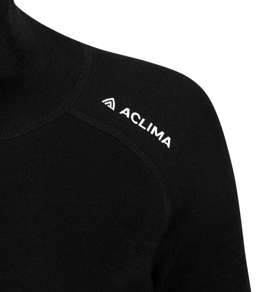 WarmWool Roll Neck W's Jet Black, view: 6